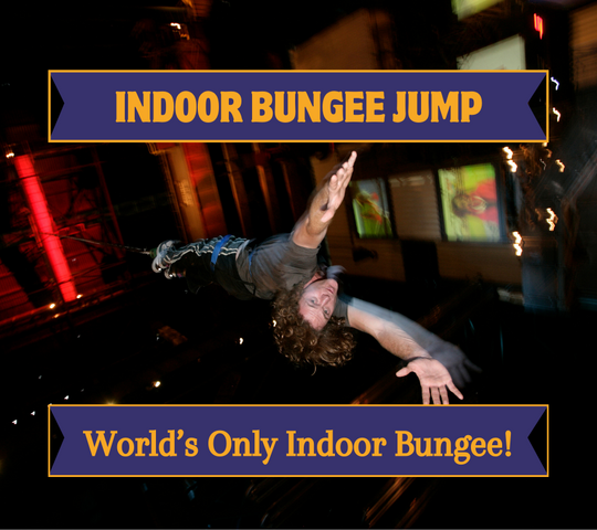 Indoor Bungee Jump @ The Abyss at The Abyss @ Magna - Sheffield / Rotherham on 23rd November 2024